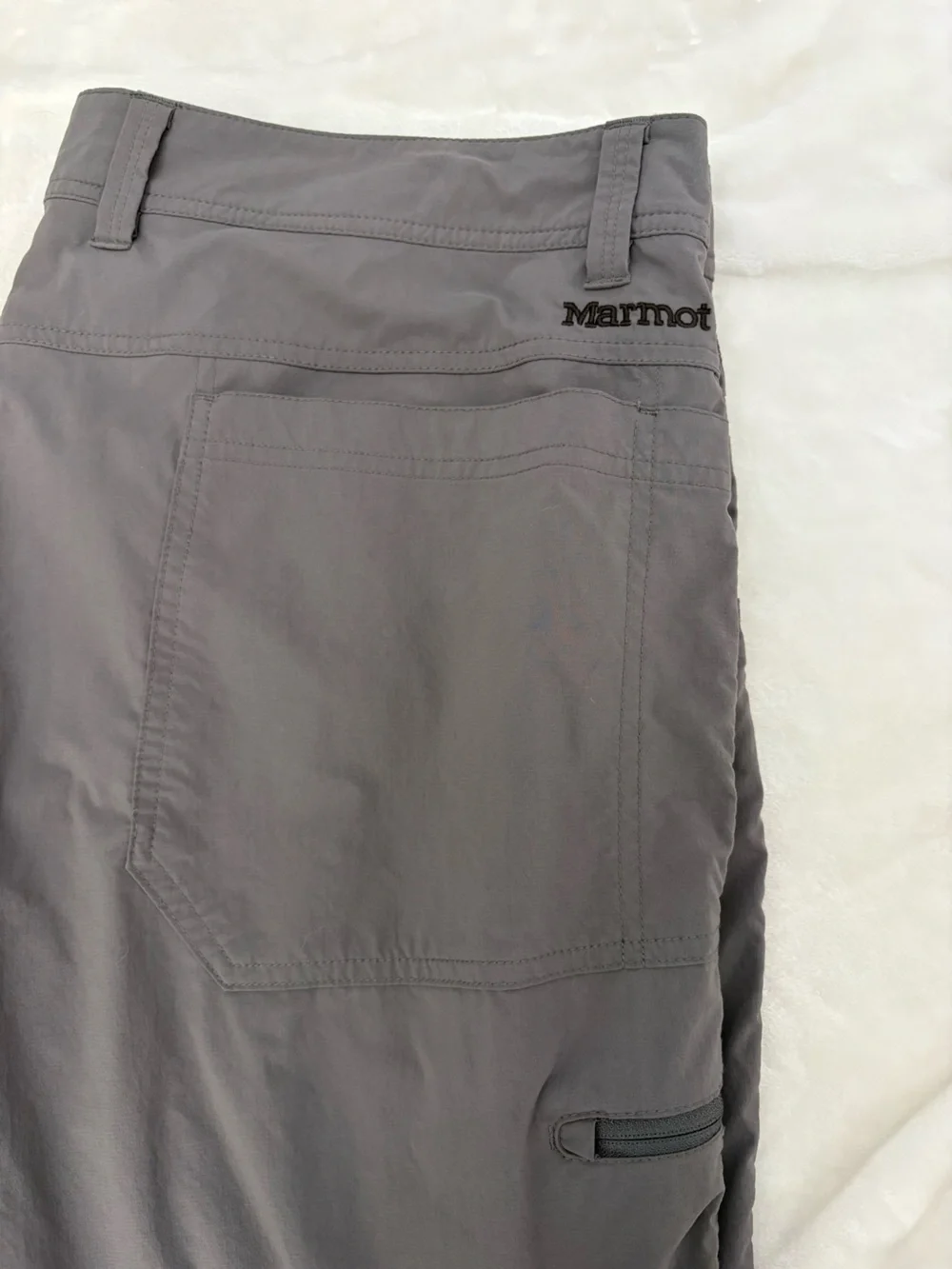 MARMOT Arch Rock Hiking Shorts XXL Gray Stretch DWR UPF 50 Performance‎ Outdoor